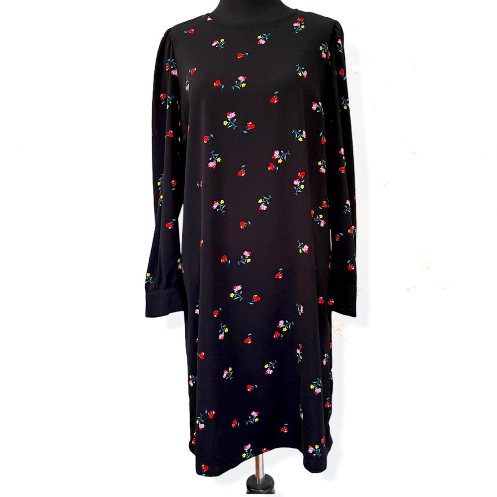 🖤 Old Navy dress long sleeves floral size M